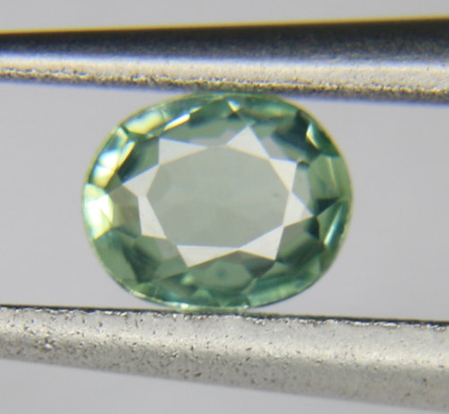0.28ct Sapphire Light Green