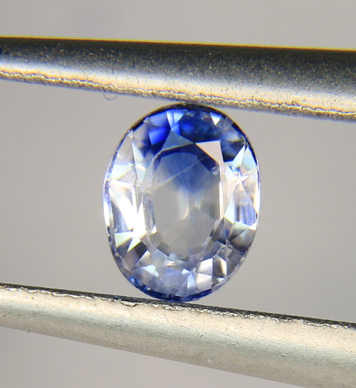 0.29ct Sapphire White/Blue