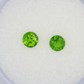 0.57ct Chrome Diopside Pair