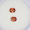 0.71ct Sapphire Songea 2 off Pair