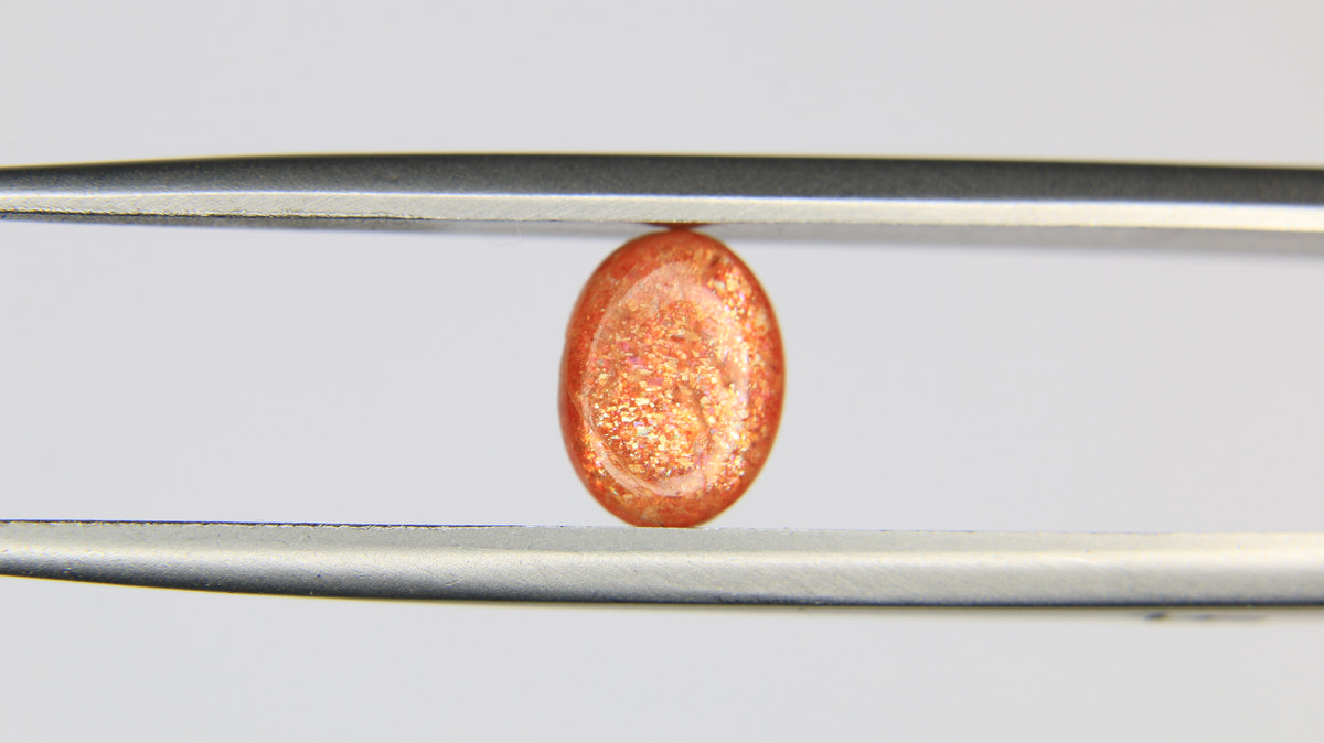 0.81ct Sunstone Sparkling Peach
