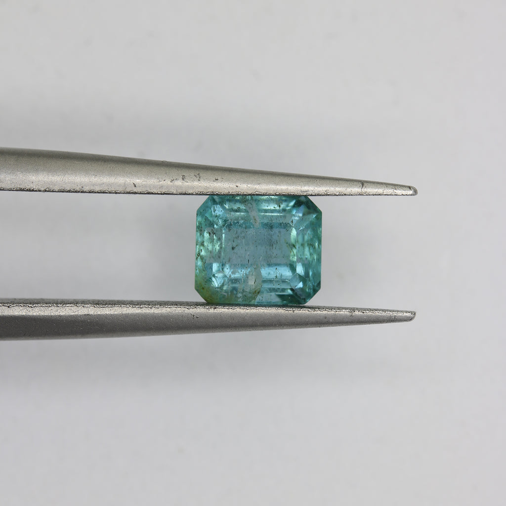 0.94ct Emerald Blue Green