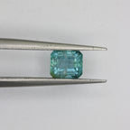 0.94ct Emerald Blue Green