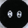 0.95ct Topaz White Pair