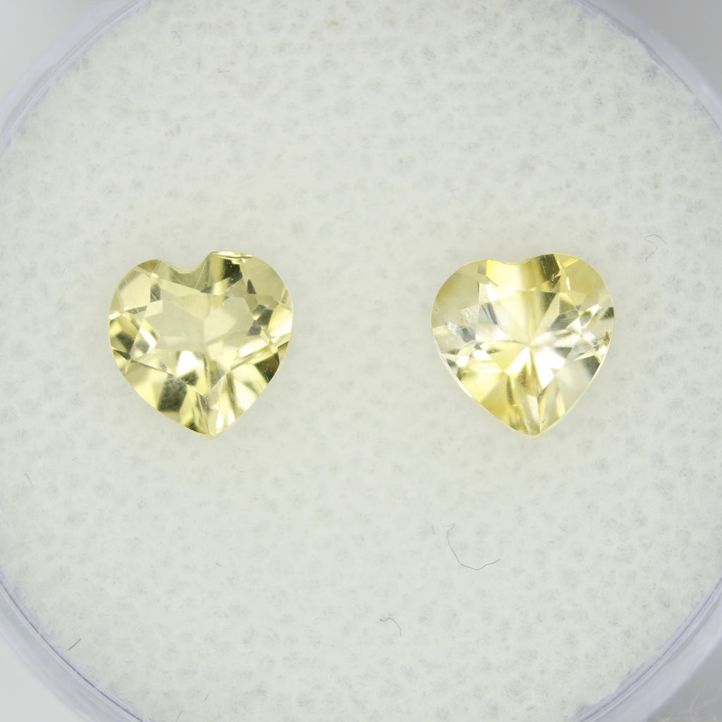 1.27ct Citrine Pair