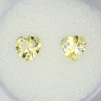 1.27ct Citrine Pair