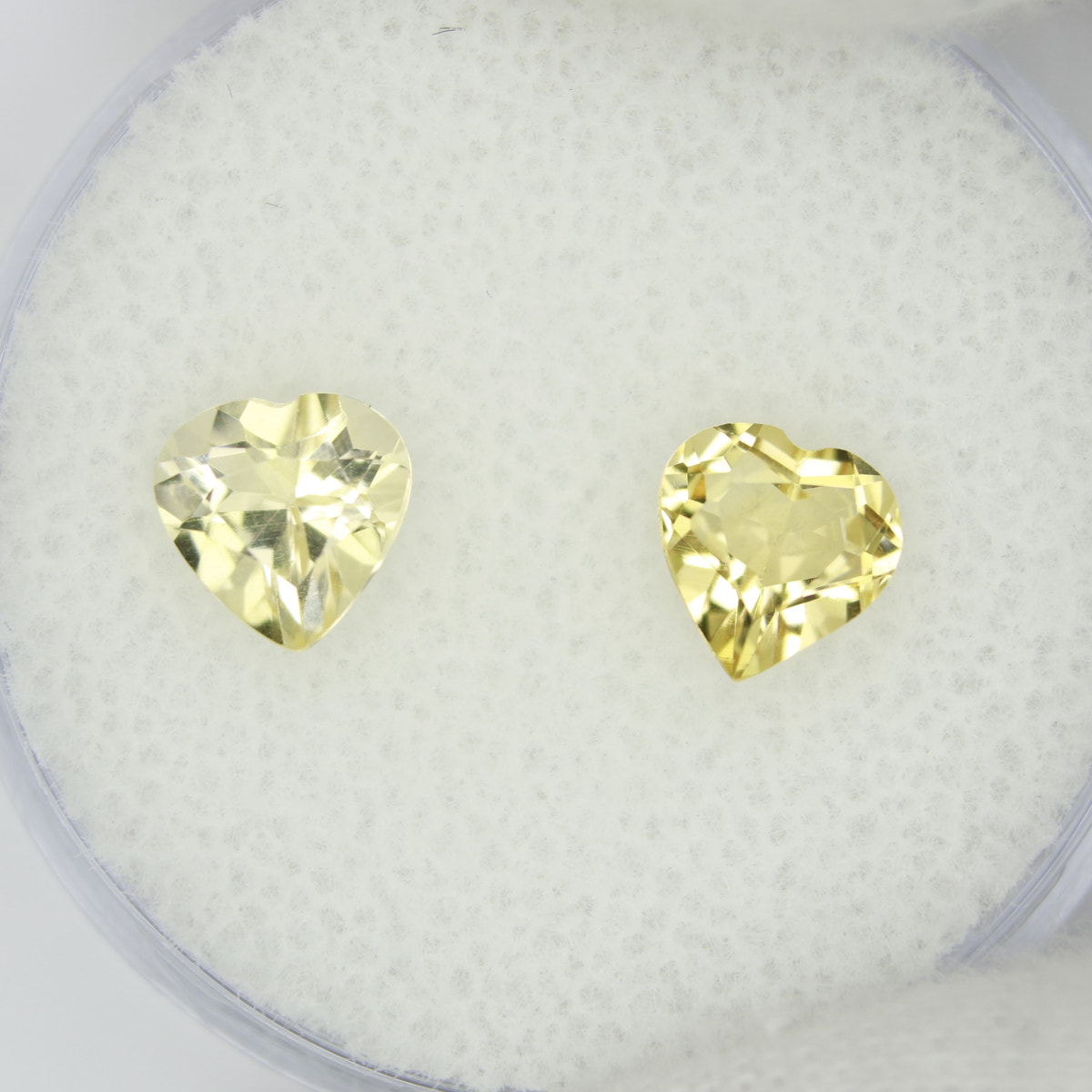 1.2ct Citrine Pair