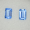 1.35ct Topaz Swiss blue Pair