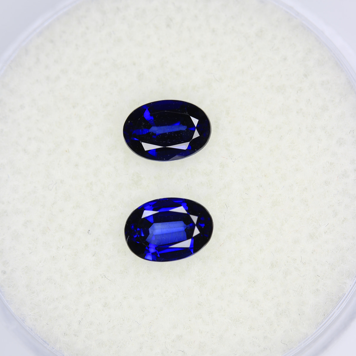 1.36ct Sapphire Royal Blue Pair