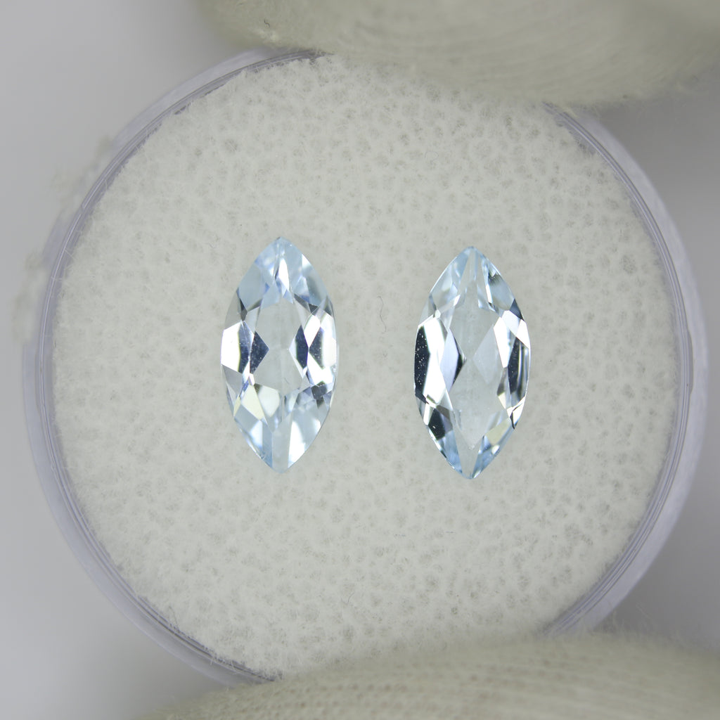 1.93ct Topaz Sky blue Pair - alternate view 2