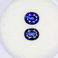 1.95ct Sapphire Kashmir Blue 2 off Pair