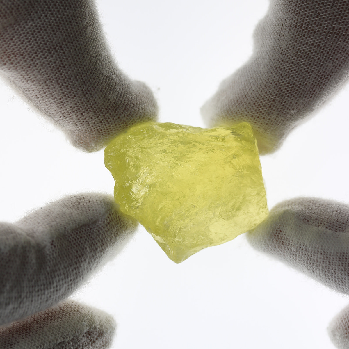106ct Lemon Citrine Facet Rough - alternate view 2
