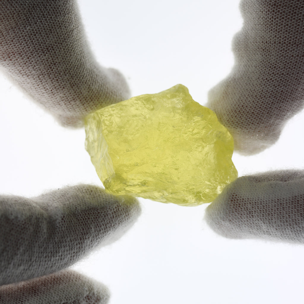 106ct Lemon Citrine Facet Rough - alternate view 3