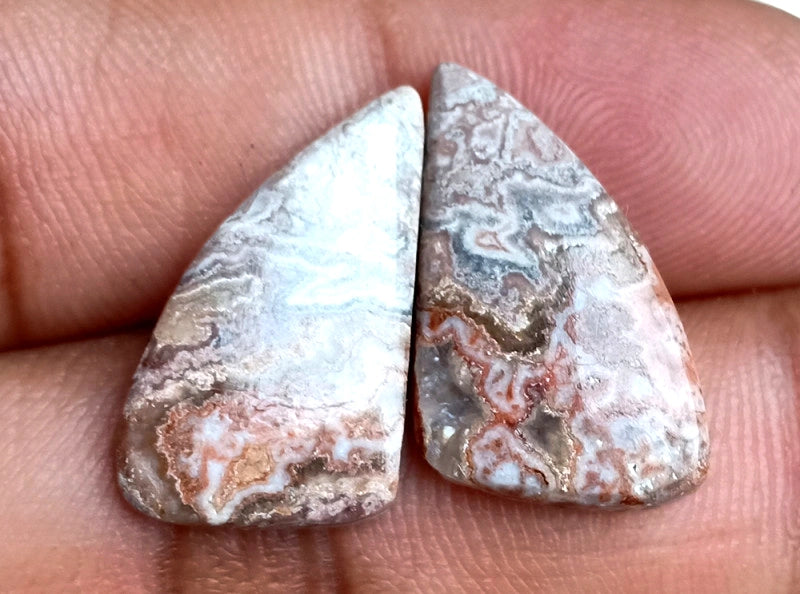 10ct Rosetta Jasper Pair - alternate view 3