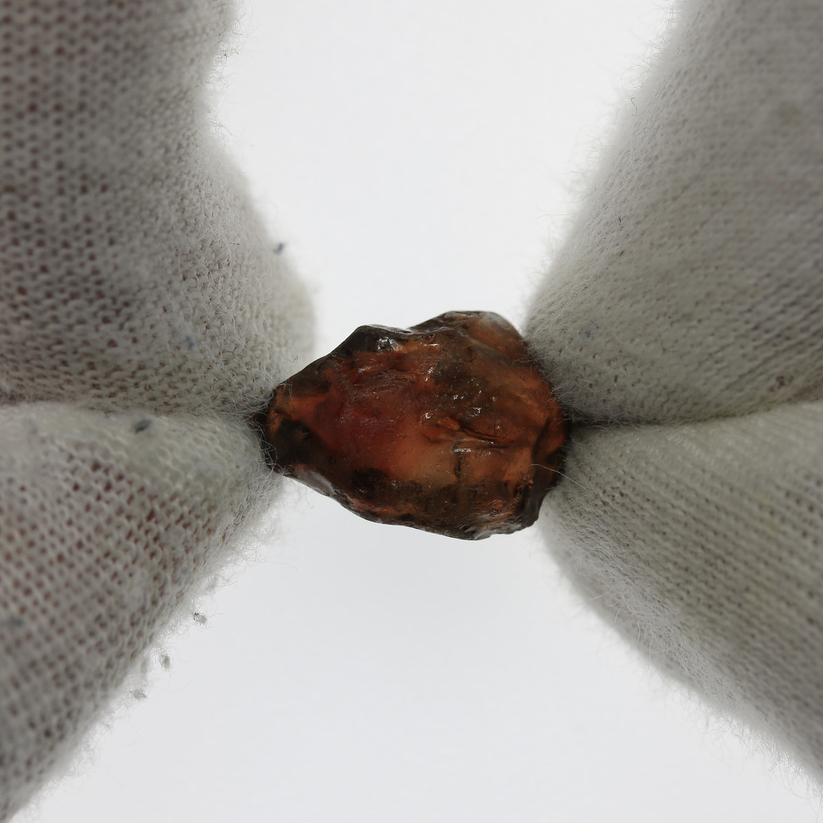 12.76ct Red Zircon Facet Rough