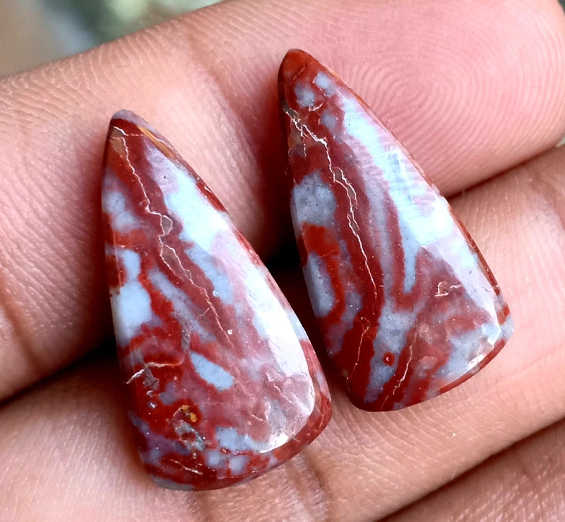 13.1ct Sarapee Jasper Pair - alternate view 2