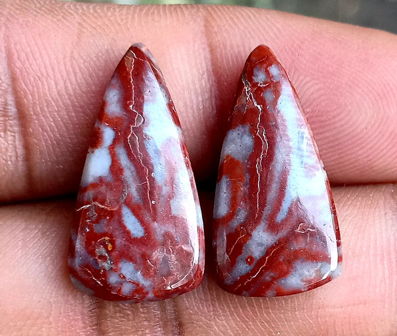13.1ct Sarapee Jasper Pair - alternate view 3