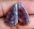 14.6ct Moss Agate Pair