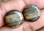 14.6ct Owyhee Picture Jasper Pair - alternate view 3