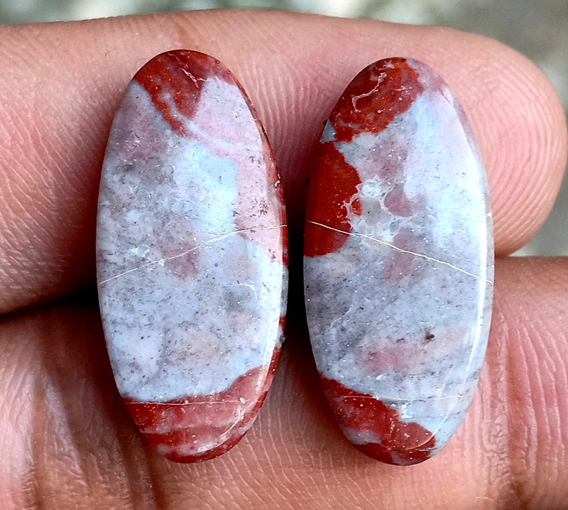 15.85ct Sarapee Jasper Pair