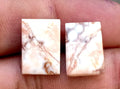 15ct Rosetta Jasper Pair