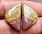 17.5ct Owyhee Picture Jasper Pair
