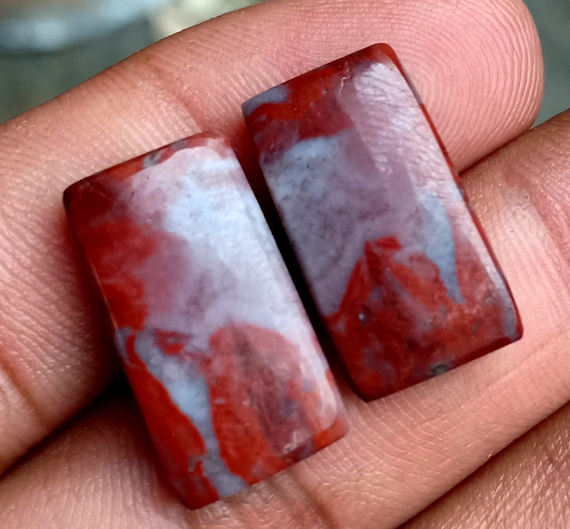 17.75ct Sarapee Jasper Pair - alternate view 3
