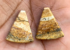 18.9ct Picture Jasper Pair - alternate view 2