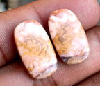 19.2ct Rosetta Jasper Pair - alternate view 2