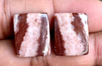 19ct Coconut Jasper Pair