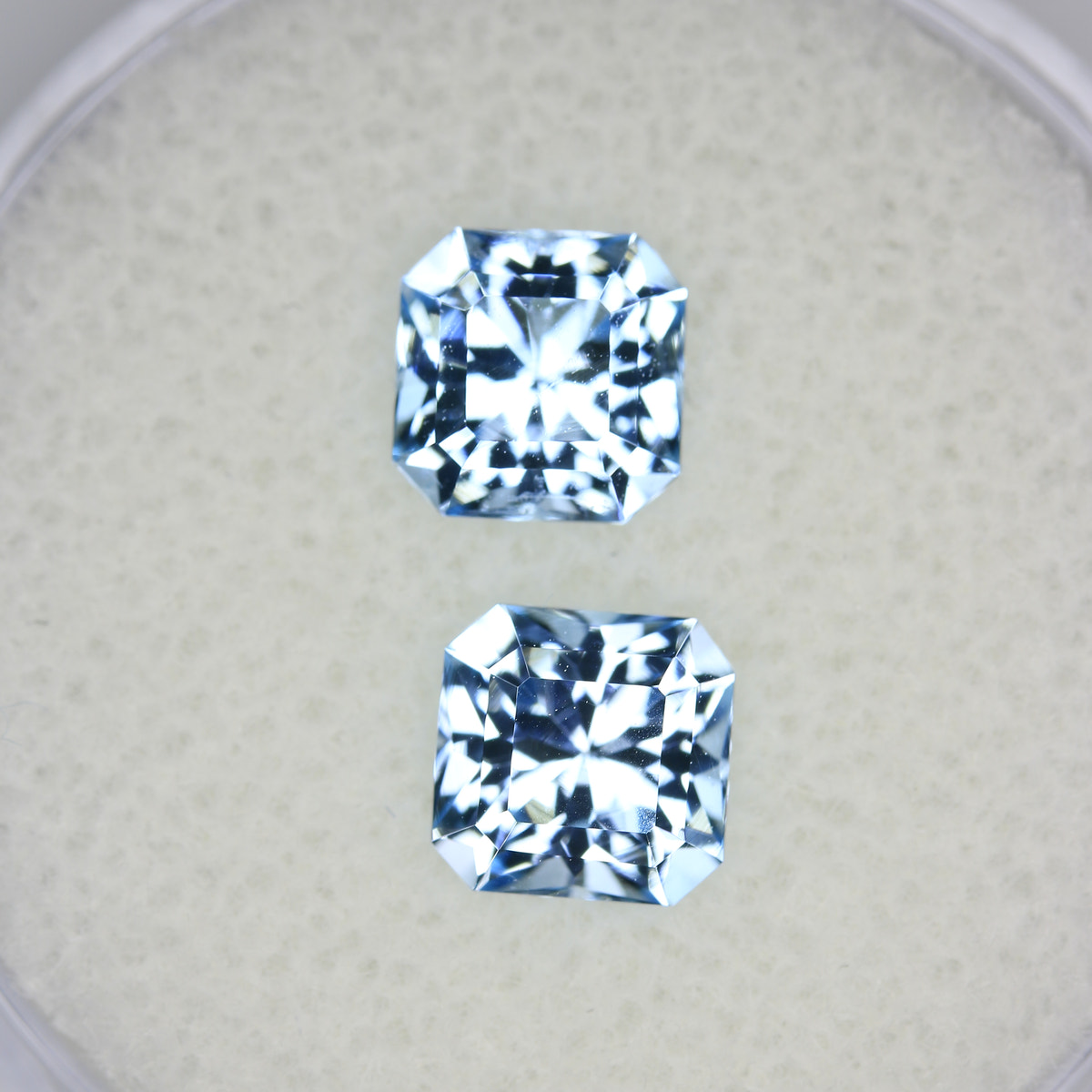 2.12ct Topaz Sky Blue Pair - alternate view 2