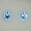 2.1ct Topaz Sky Blue Pair