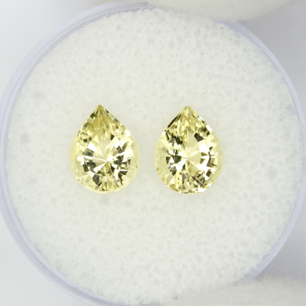 2.45ct Citrine Pair