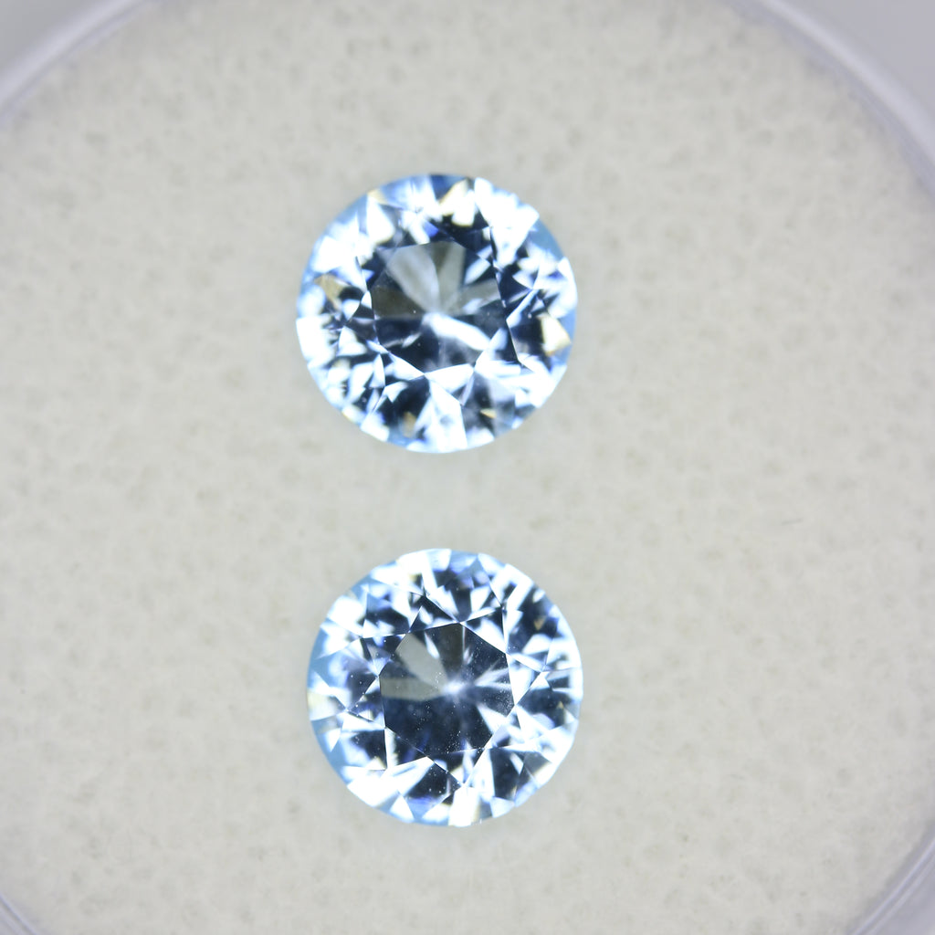 2.48ct Topaz Sky blue Pair - alternate view 2