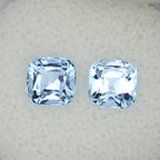 2.56ct Topaz Sky Blue Pair