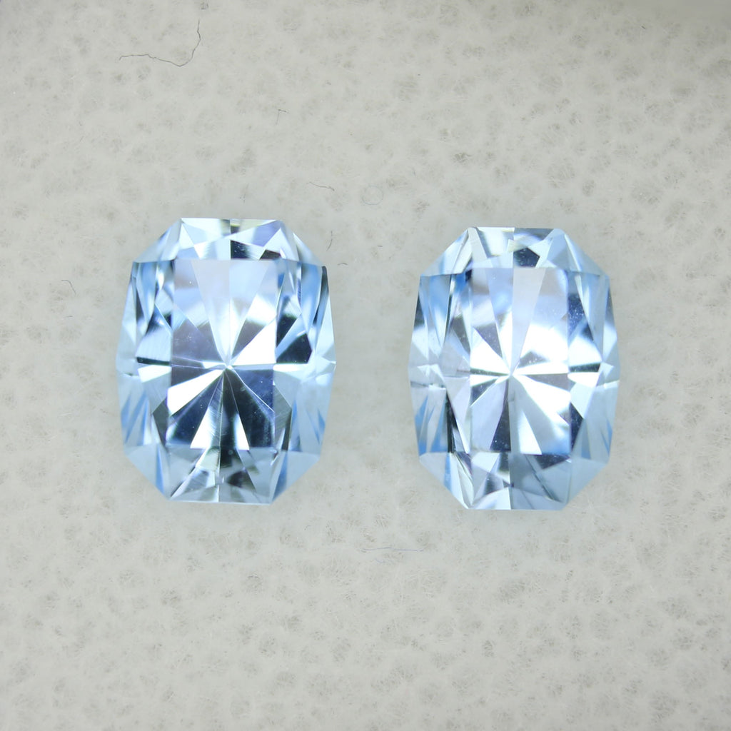 2.62ct Topaz Sky blue Pair - alternate view 2