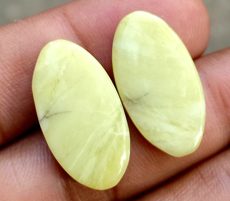 20.35ct American Jasper Pair - alternate view 2
