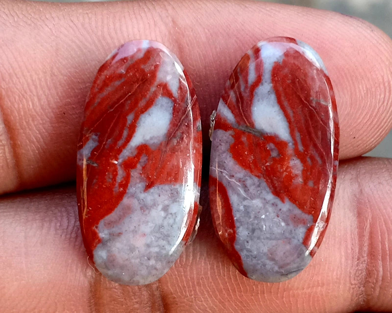20.45ct Sarapee Jasper Pair - alternate view 2