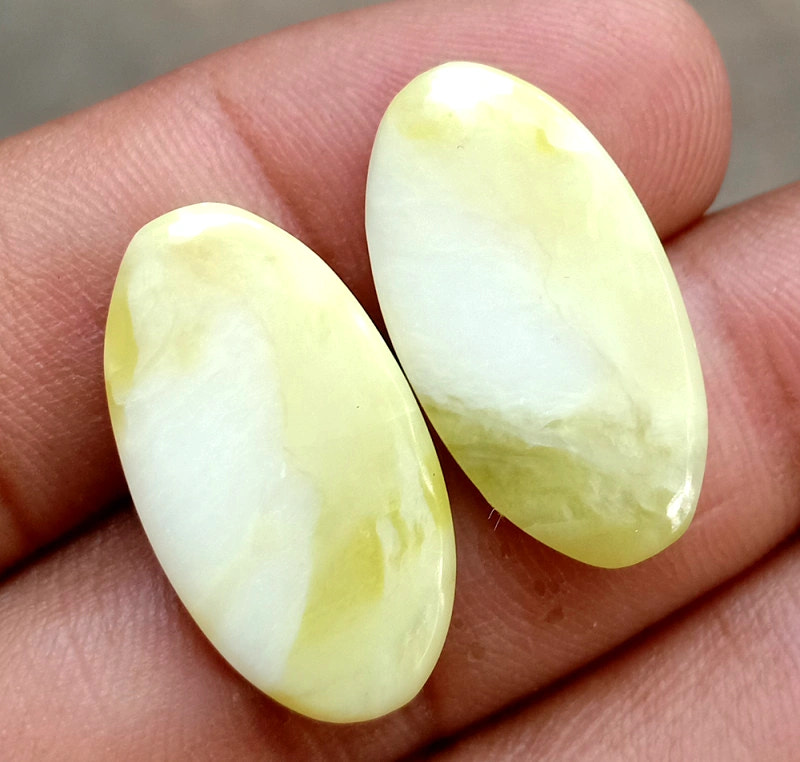 21.7ct American Jasper Pair - alternate view 2