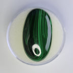 23.6ct Malachite Cabochon - alternate view 2