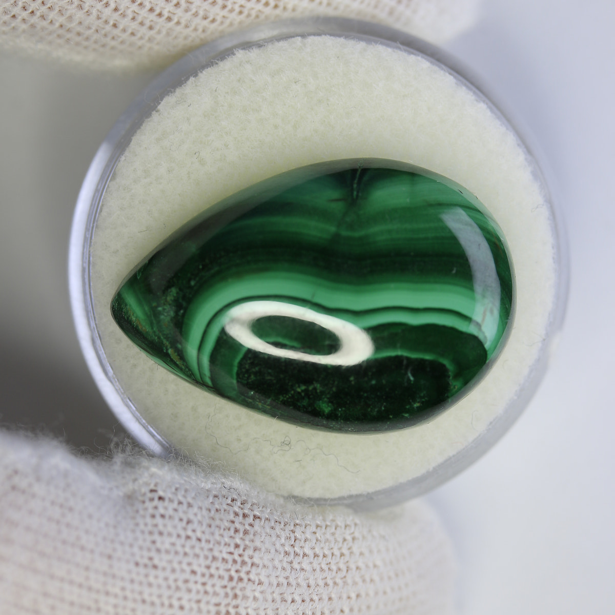 24.38ct Malachite Cabochon
