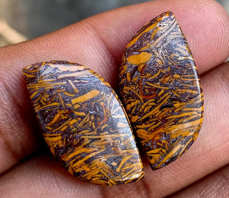 24.7ct Marium Jasper Pair - alternate view 3