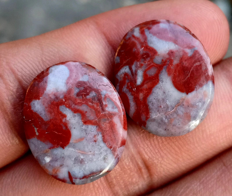 24ct Sarapee Jasper Pair - alternate view 3