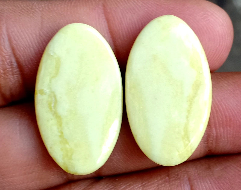 25.8ct American Jasper Pair - alternate view 2