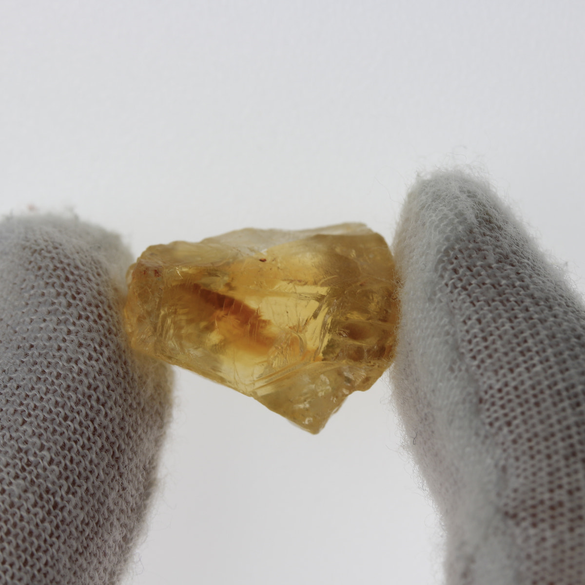 25ct Citrine Facet Rough - alternate view 2