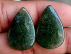 26.1ct Moss Agate Pair