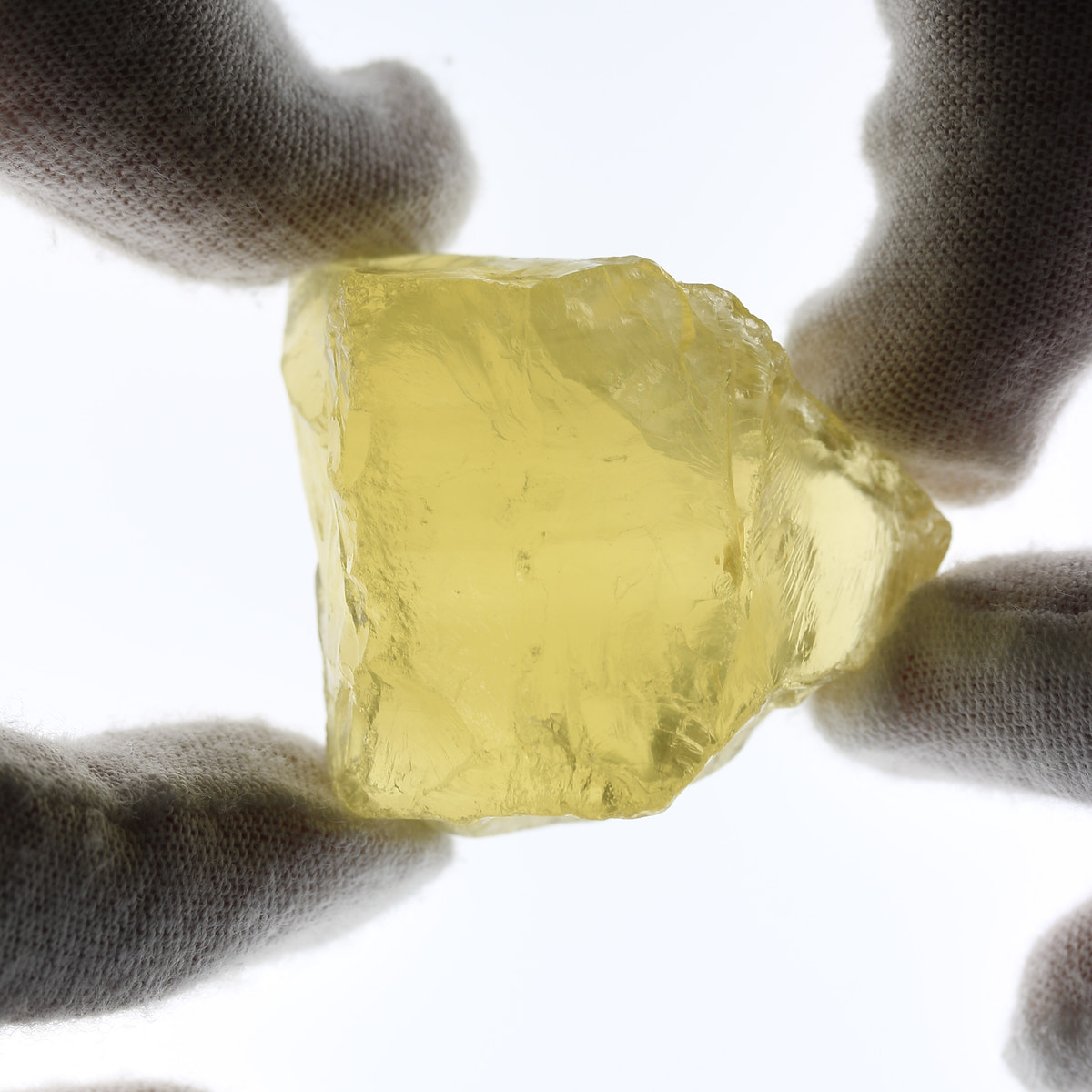 263ct Lemon Citrine Facet Rough - alternate view 2