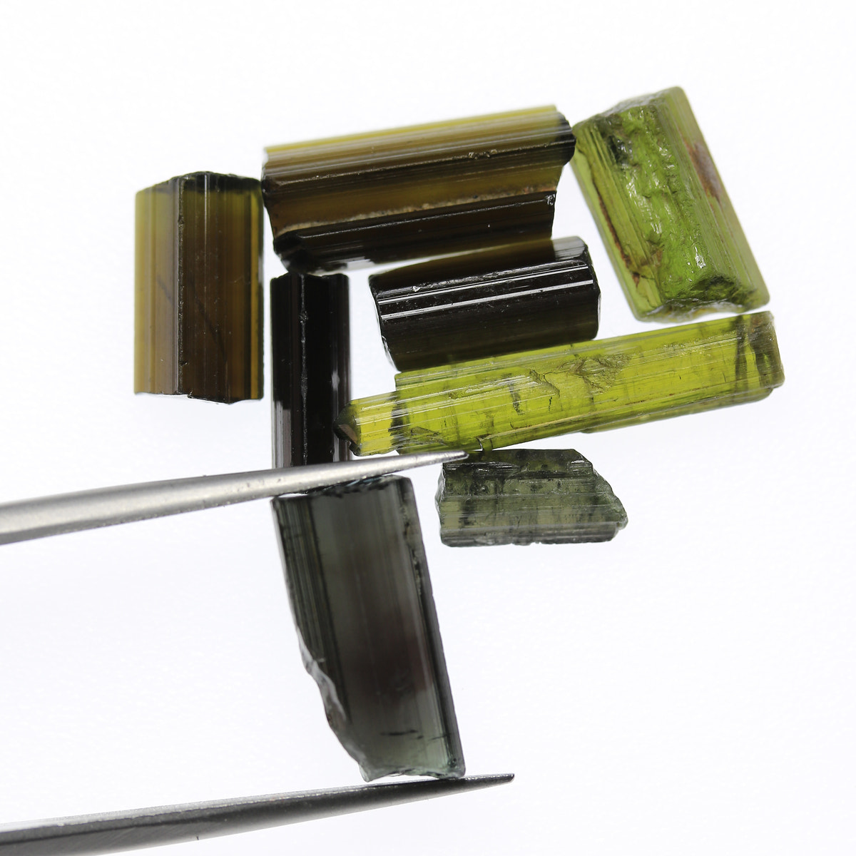 26ct Tourmaline Facet Rough Parcel - alternate view 2