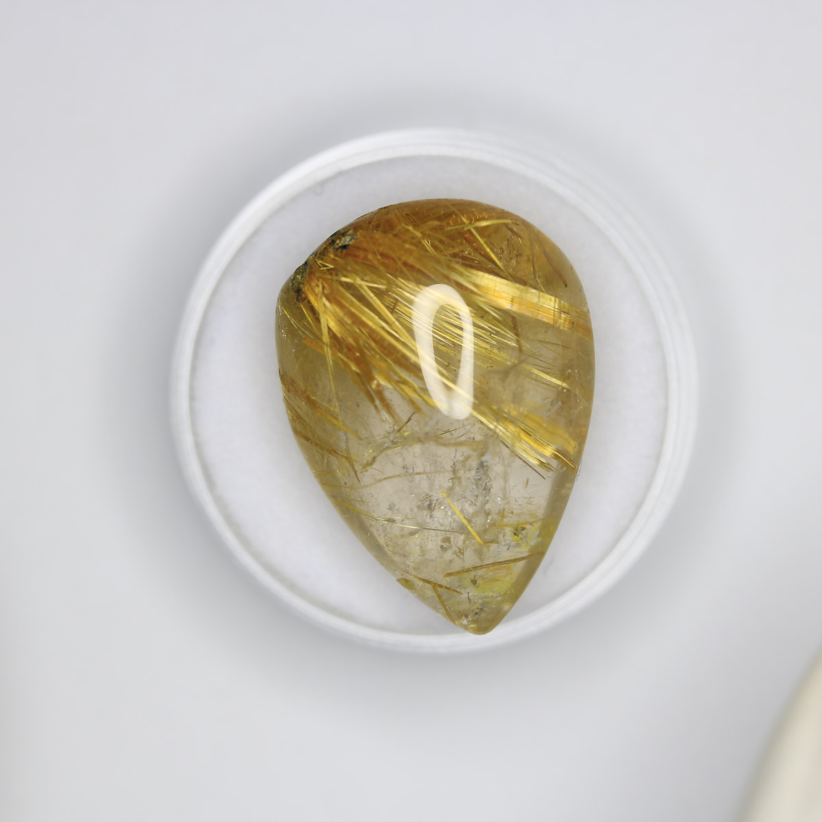 28.5ct Titanium Rutile Quartz