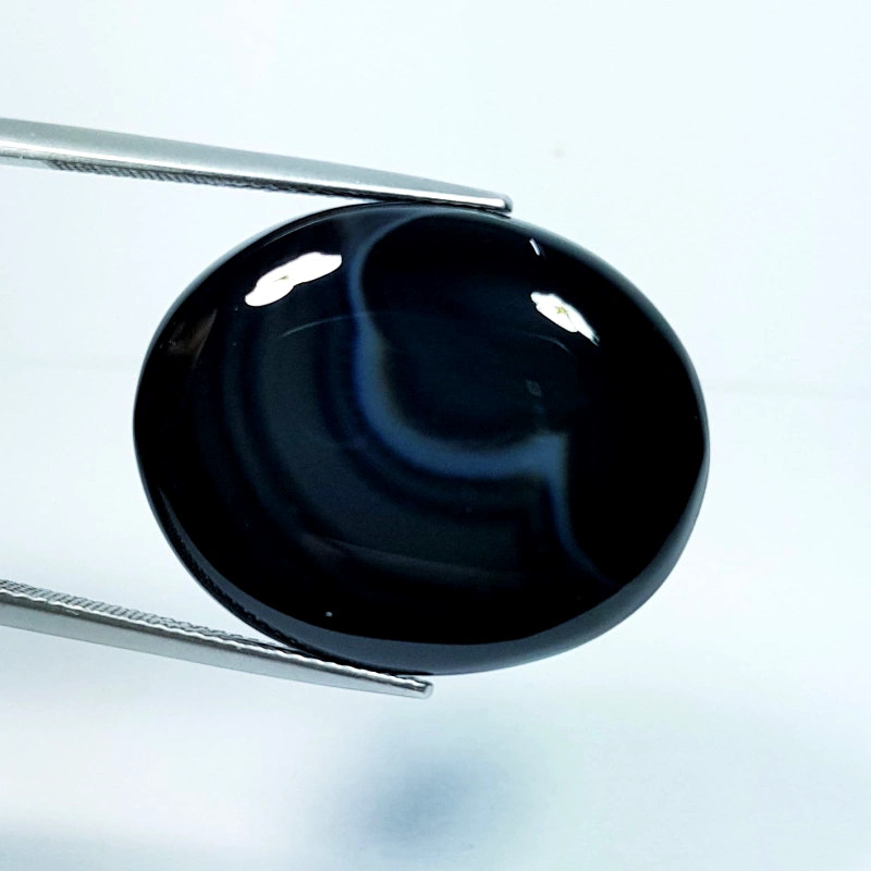 29.9ct Black Lace Agate - alternate view 3